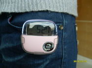 Rosa Schritt Graf Belt Clip Calorie Count Pedometer mit CE, ROHS