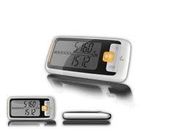Taschengesundheit Schrittzähler Pedometer Soem-ODM 3D digitales mit Uhr u. Schlaf Modus