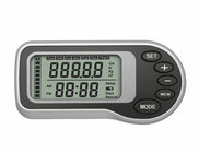Modern/fertigte Sensor-Pedometer des Logo-3D mit Uhr und Stoppuhr besonders an
