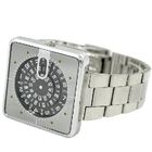 Neuer Quarz-Entsprechungs-Armbanduhr-Edelstahl PAIDU Digital quadratischer