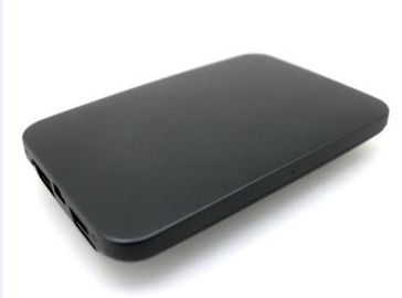 Schwarze tragbare Energie-allgemeinhinbank für Samsung und iPhone mit doppeltem USB