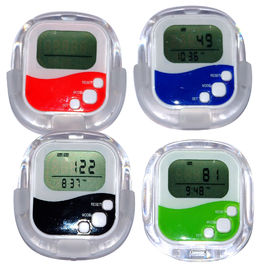 Pedometer-Schritt-Kalorien Digitaluhr-STILLE 3D G18 mit kundengebundenem Logo