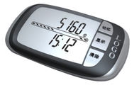 Kundengebundenes Logo-multi Kalorien-Zähler-Pedometer mit Zeitanzeige