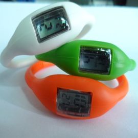 Multi Funktionssilikon-Manschetten-Uhr, minus der Ionensilikon-Sport-Armbanduhren