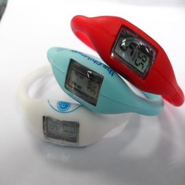 Gesunde Silikon-Manschetten-Uhr-Anionen-Quarz-Armbanduhr für Körper `s elektrische Balance