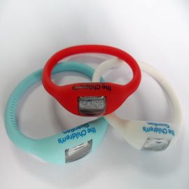 100% umweltfreundliche Silikon-Manschetten-Uhr, Anionen-negative Ionensport-Handgelenk-Schwimmen-Uhr