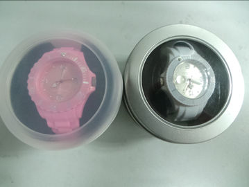 PU-Band-Silikon-Manschetten-Uhr, weiche intelligente geführte Touch Screen Uhr, 1 ATM wasserdicht