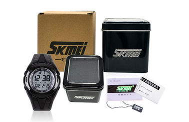 Multifunktions-Digitaluhr-Soldaten 3 Armbanduhren ATMs LCD