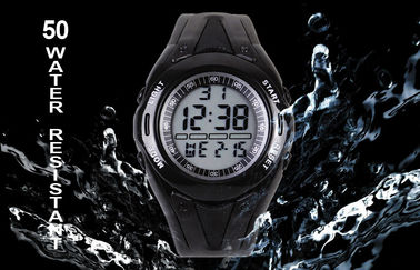 Multifunktions-Digitaluhr-Soldaten 3 Armbanduhren ATMs LCD