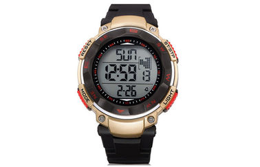 Fördernde ABS Band-Kalender-Armbanduhr-Wasser-beständige runde Digitaluhren