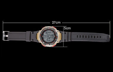 Fördernde ABS Band-Kalender-Armbanduhr-Wasser-beständige runde Digitaluhren