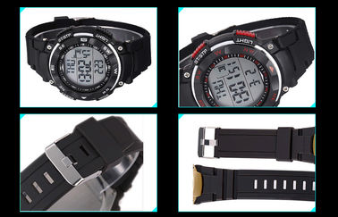 Fördernde ABS Band-Kalender-Armbanduhr-Wasser-beständige runde Digitaluhren