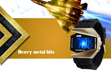 Multifunktions-Digitaluhr Unisex-EL-Hintergrundbeleuchtung 3 ATM-Militär-Armbanduhr