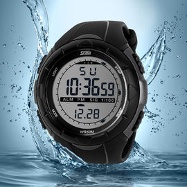 Reizend Multifunktions-Digitaluhr-Wasser-beständige, große Gesichts-Uhr