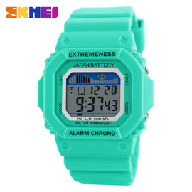 Bunter Unisex- Sport-Multifunktions-Digitaluhr mit Warnung