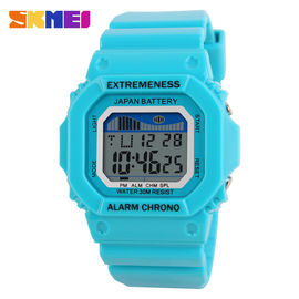 Bunter Unisex- Sport-Multifunktions-Digitaluhr mit Warnung