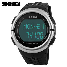LCD zeigen Multifunktions-Digitaluhr-Pedometermaß Kalorien-Herzfrequenz an