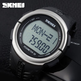 LCD zeigen Multifunktions-Digitaluhr-Pedometermaß Kalorien-Herzfrequenz an