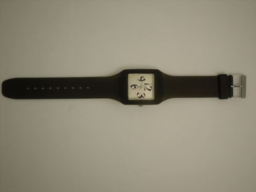 Stilvolle Einfachheits-Silikon-Uhr