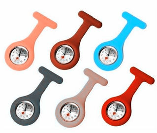 Flexible bunte Silikon-Krankenschwester-Uhr-weicher Silikon-Bügel ROHS