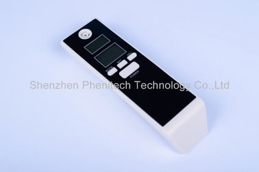 Professionelle schwarze Digital-Atem-Alkohol Prüfvorrichtung/Breathalyzer mit doppelter LCD-Anzeige