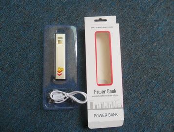 tragbare Energie-Bank Metall-2600mAh USBs, rotes rosa grünes silbernes Schwarzes