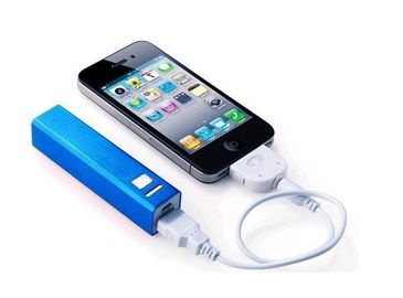 Universallippenstift-Minienergie-Bank 2600mah für Handy/IPod