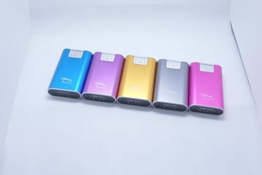 Tragbare Energie-Bank 6600mAh Digitalkamera-Metall-USBs mit LED-Fackel