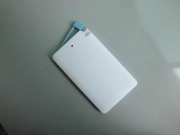 Tragbare dünne Li-Ionenergie-Bank 4000mAh für Handy/Ipad, weiß