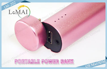 Universal-tragbare Energie-Bank Smartphones mit Sprecher in rosa 5V