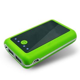 Universal-ABS Zylinder-Energie-Bank für Smartphone, weiß/Blau/Rot