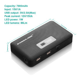 Beweglicher Auto-Sprungs-Starter des Notstromversorgung durch Batterien-Ladegerät-7800MAH mit LED-Taschenlampe