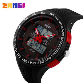 Studenten-analog-digitale Uhr, 52MM Fall-Mann-Stunden-Uhren im Freien