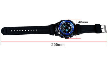 Analog-digitale Armbanduhr mit 5 ATM, ABS Kasten LCD-Anzeigen-Armbanduhren