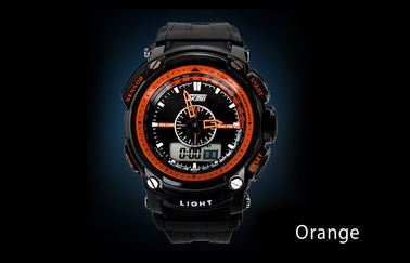 Analog-digitale Armbanduhr mit 5 ATM, ABS Kasten LCD-Anzeigen-Armbanduhren