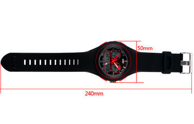 Analog-digitale Armbanduhr Damen-Round Multifunction mit stündlichem Glockenspiel