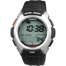 Kalorien-Pedometer-Uhren für Frauen-Schritt-Zähler-/Digital-Quarz-Armbanduhr