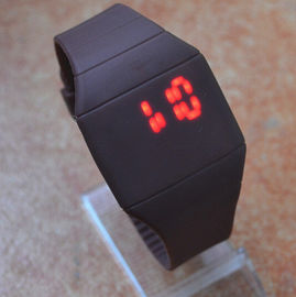Unisex-Armbanduhr-Schwarzes LED Digital für Weihnachtsgeschenk, gesichtslose Uhr des Armband-LED