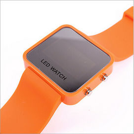 Armbanduhr des Kunststoffkoffer-arbeiten Glasschirm-LED Digital mit Zeit und Datum