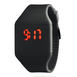 Vogue-Silikon Touch Screen LED Digital Spiegelflächen-Uhr für Schüler