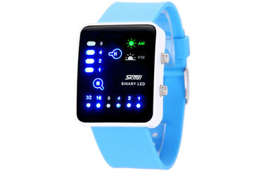 Armbanduhr des Silikon-LED Digital