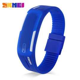 Kleine EL-Hintergrundbeleuchtung Armbanduhr LED Digital mit Softable PU-Band