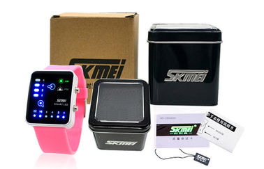 Armbanduhr Damen-Shockproof LED Digital, antimagnetische binäre Uhr