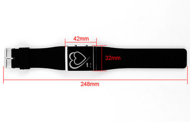 Armbanduhr-Herz-Art-Paare EL-Hintergrundbeleuchtungs-Spiegel-Uhr LED Digital