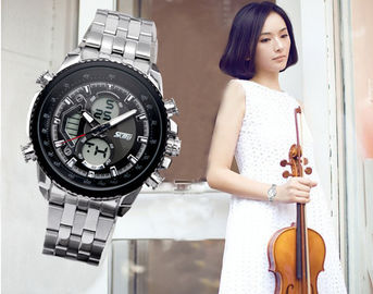 Wasser-beständiger Luxusgeschäfts-Armbanduhr-Japan-Quarz Movt für Mann