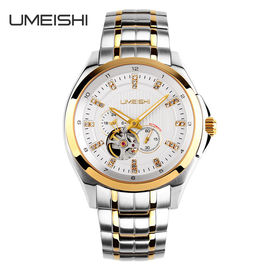 Maschinen-automatische Metallbügel-Uhr-Männer intelligente Skeleton Visiable-Luxusstruktur