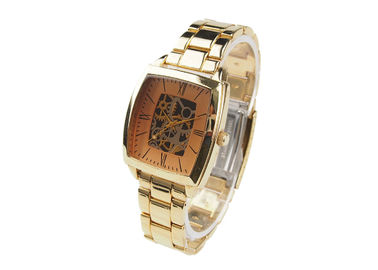 Vogue-Unisexquarz-Analoganzeige-Metallbügel-Uhr mit Edelstahl-Kasten