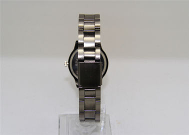 Verzinken Sie Batterie der Legierungsbronzefarberunde Metallarmbanduhr SR626SW
