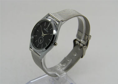 Unisexmetallarmbanduhr 1 ATM-Geschäfts-Armbanduhr mit Stahlband-Bändern