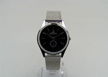 Unisexmetallarmbanduhr 1 ATM-Geschäfts-Armbanduhr mit Stahlband-Bändern